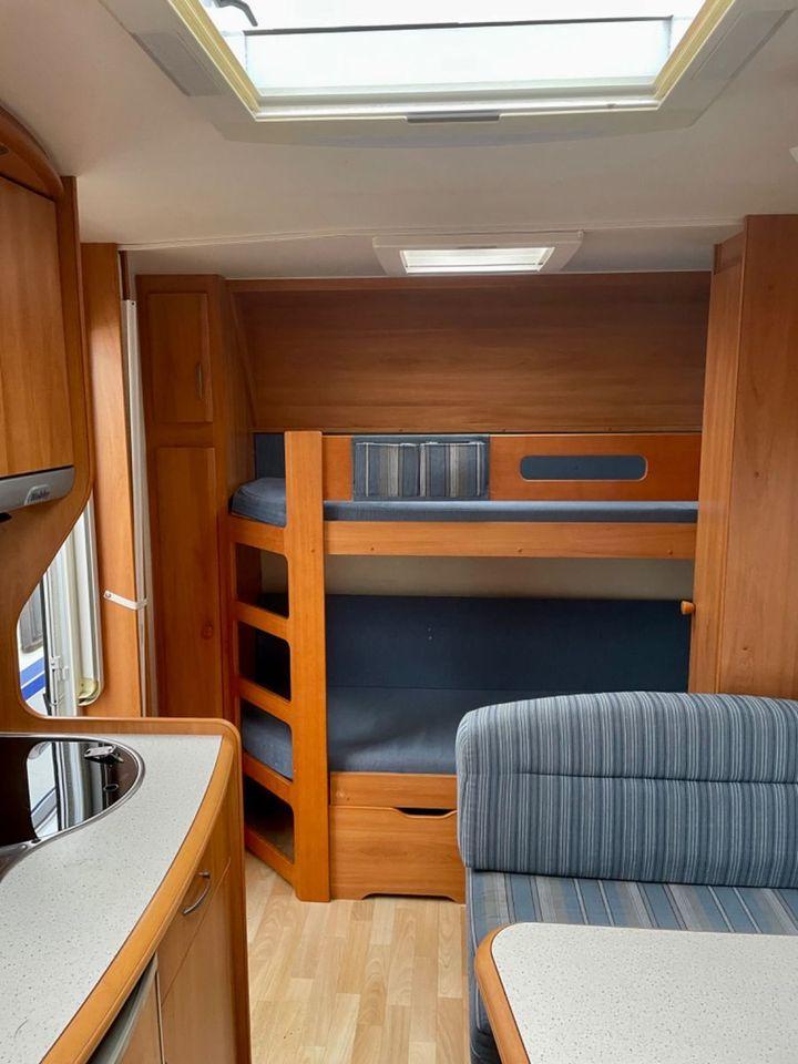 Hobby 500 Kmfe / Etagenbetten / Festbett / Vorzelt