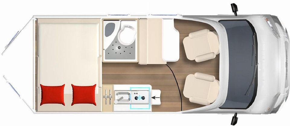 Bürstner Campeo C 540 Modell 2022,Active-und Campeo Paket- Photo 7